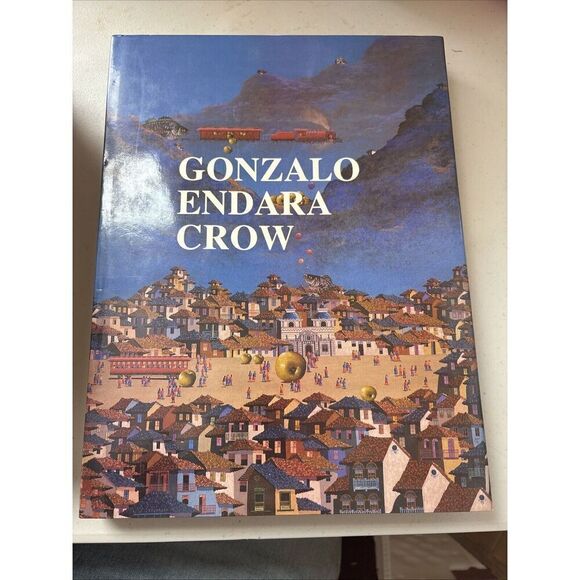 1989 GONZALO ENDARA CROW / Peran Erminy - English / Spanish Art Book HC DJ - Picture 1 of 13
